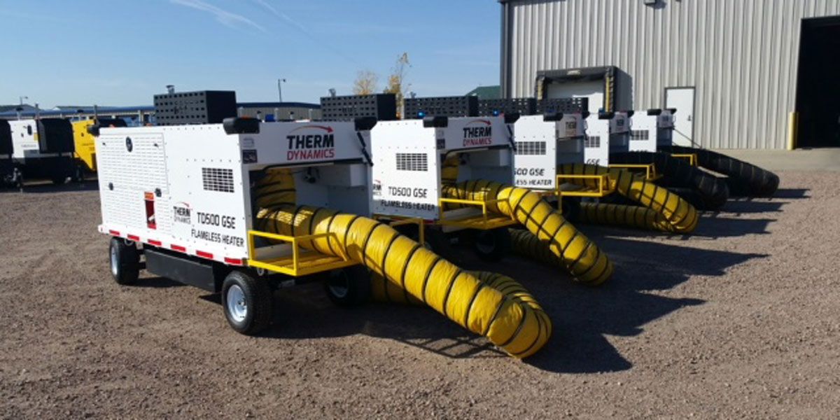 American Airline First 40 Heaters ready to be shipped - Nov, 2017